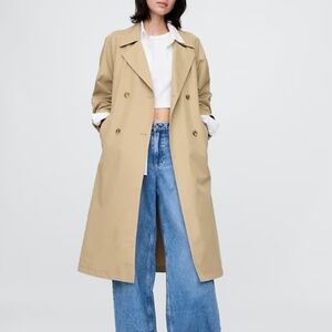 NWT Icon Trench Coat - Color: Khaki Tan